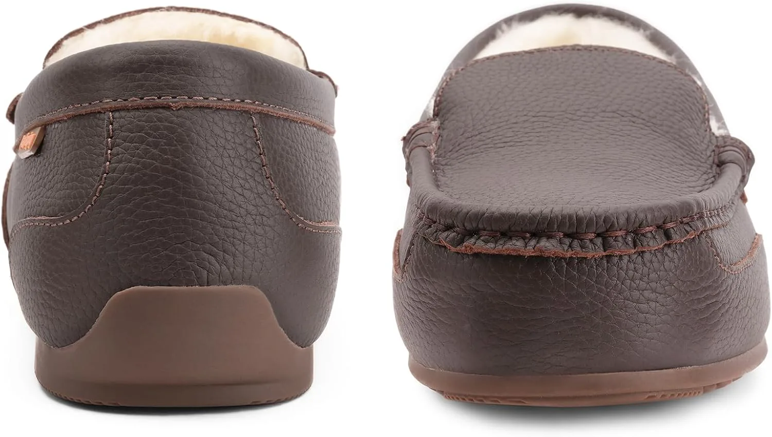 

Мужские тапочки Parfeying для дома и улицы из овчины с эффектом памяти, стиль обуви для вождения