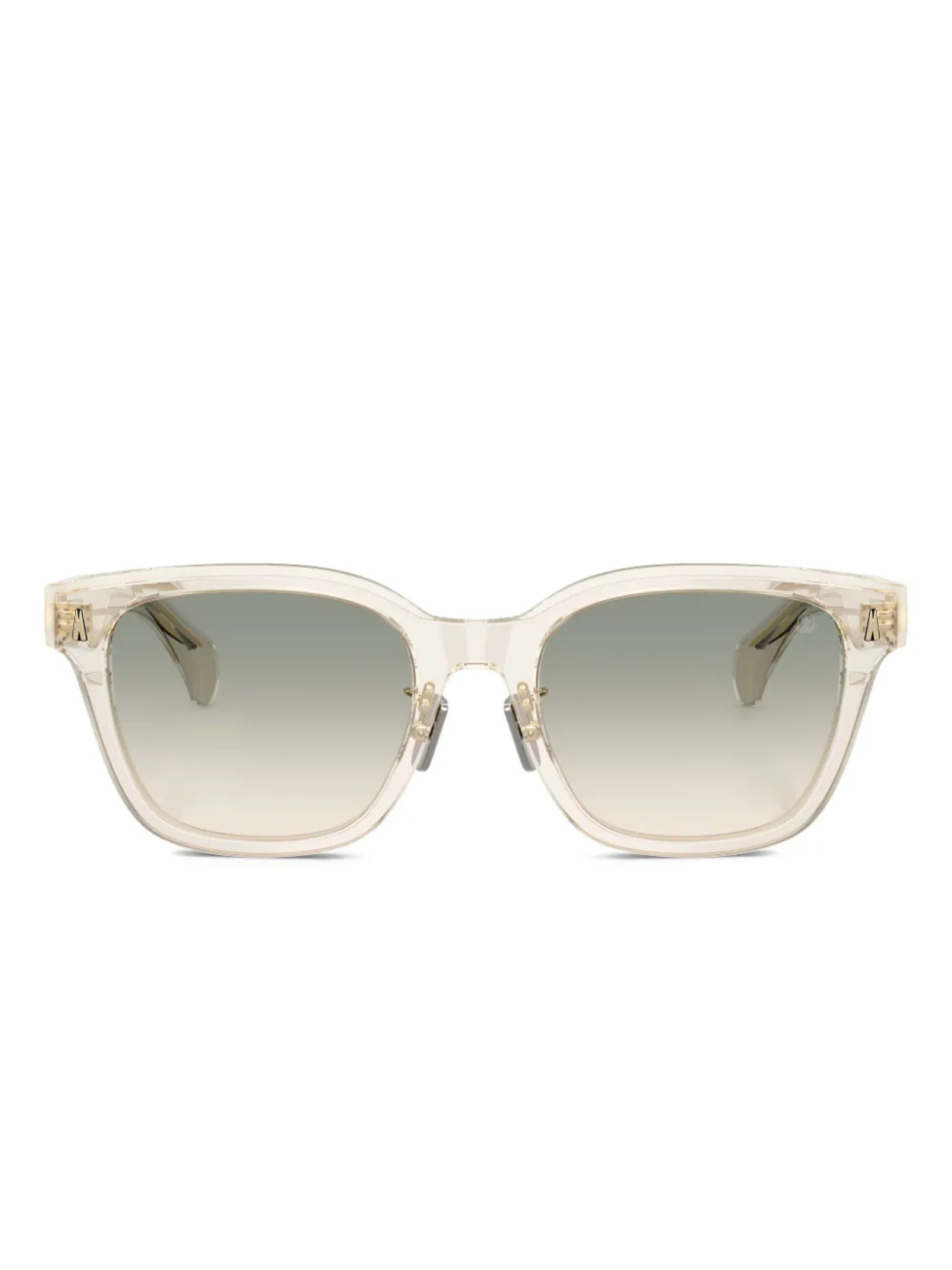 

Moncler Eyewear Metrope солнцезащитные очки, белый