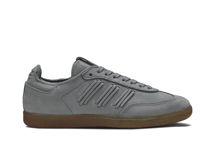 Кроссовки Adidas Wmns Samba 'Deep Hue Pack - Clear Onix', серый