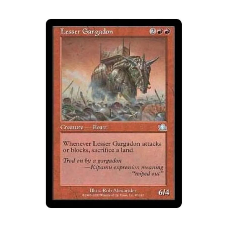 

CCG Малый Гаргадон (U), MTG - Prophecy