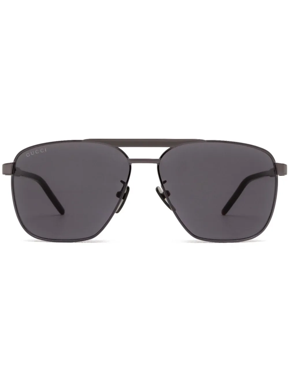

Солнцезащитные очки-пилоты Gucci Eyewear, серебряный