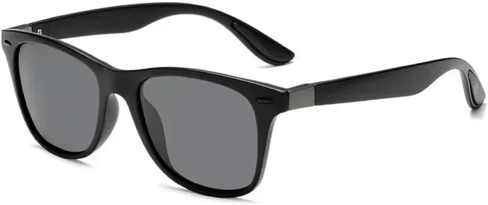 

Поляризованные солнцезащитные очки для мужчин TR90, модные солнцезащитные очки для женщин, цветная пленка, защита от УФ-излучения, очки для защиты от солнца на открытом воздухе HYYZZC, Black