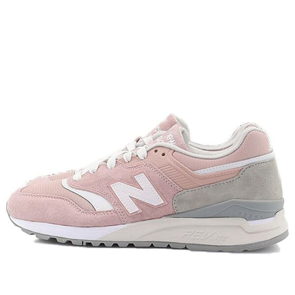 

Кроссовки 997 розовые New Balance, розовый