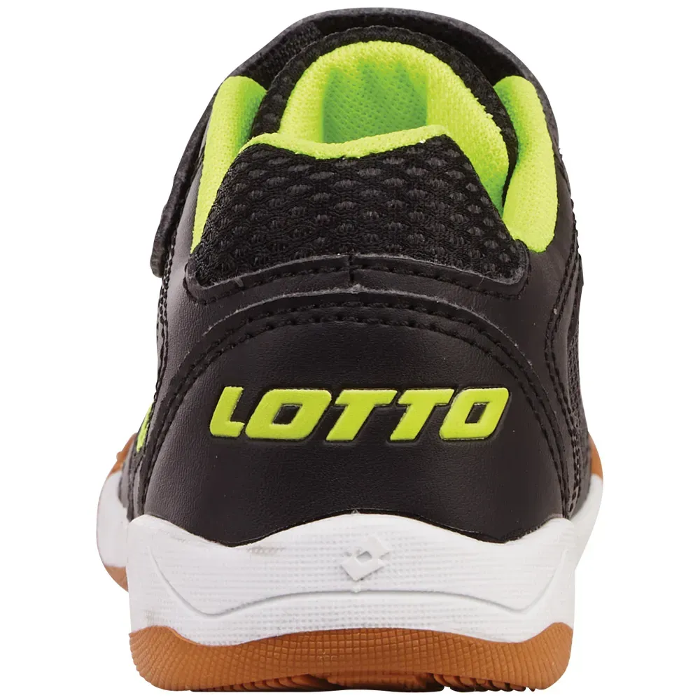 Домашняя обувь Lotto, подходит для детской ноги, цвет Black-Fr.Yellow — фото 4