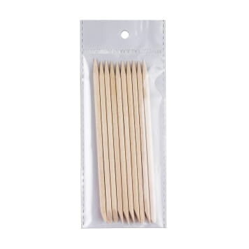 

Деревянные палочки для маникюра и педикюра, 11,5 см, 10 шт., EXCELLENT PRO