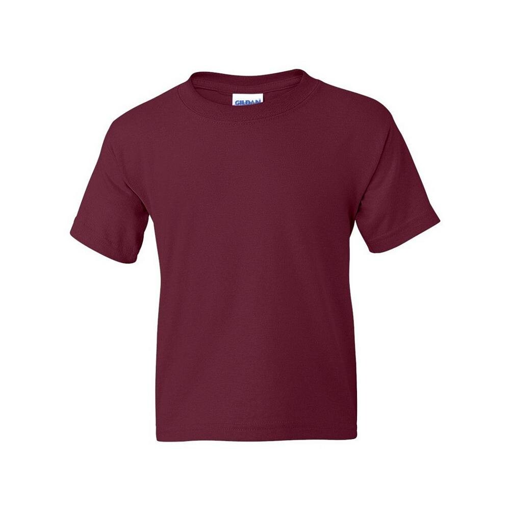 

Молодёжная футболка Gildan Dryblend, цвет Maroon
