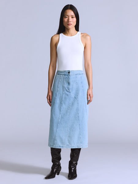Юбка со швом BLUETAB Levi'S, Medium Indigo - Flat Finish