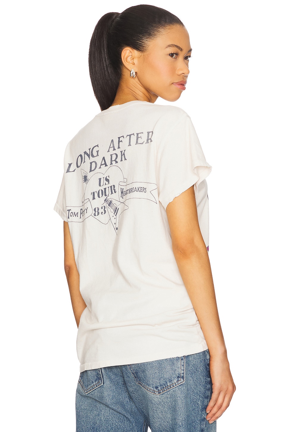 

Футболка Tom petty от Madeworn, vintage white