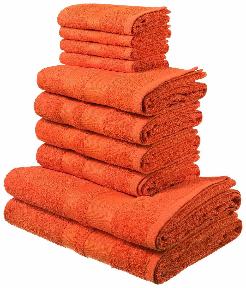 

Мой комплект домашних полотенец "Ванесса My home (10 шт.), цвет orange