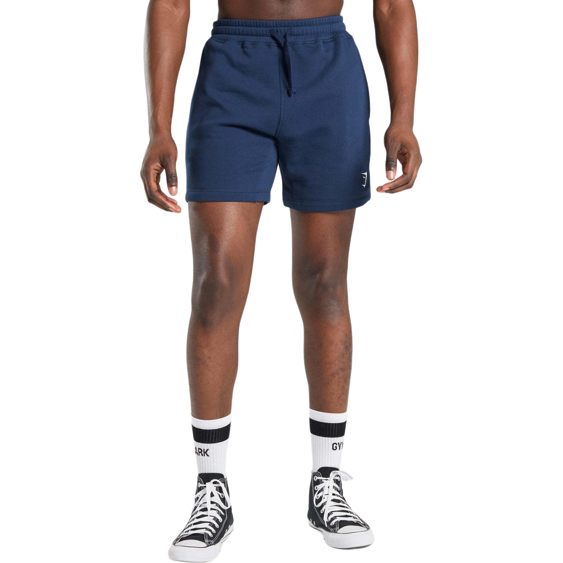 

Кристовые шорты Повседневные шорты мужские морской синий GYMSHARK