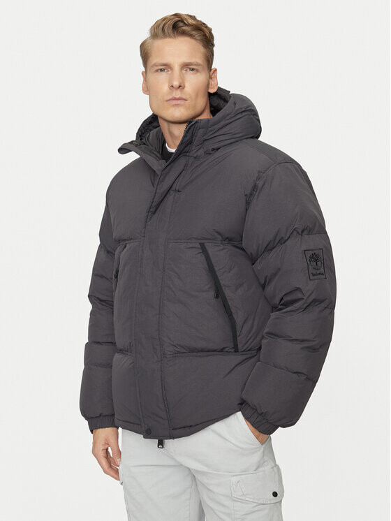 

Пуховик стандартного кроя Timberland, черный