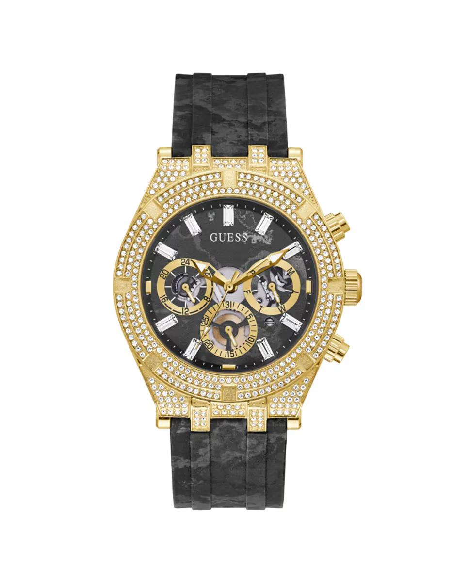 

Мужские часы Continental GW0418G2 из силикона и черным ремешком Guess, черный