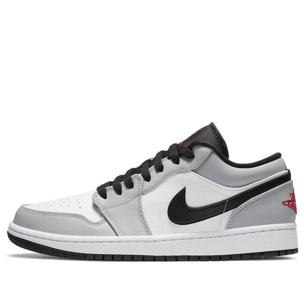 

Кроссовки 1 low 'light smoke grey' Air Jordan, серый