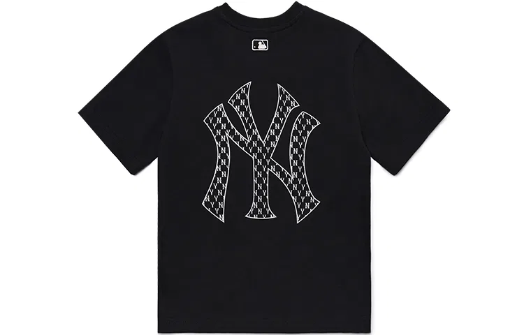 Детская футболка с круглым вырезом MLB, Black — фото 3