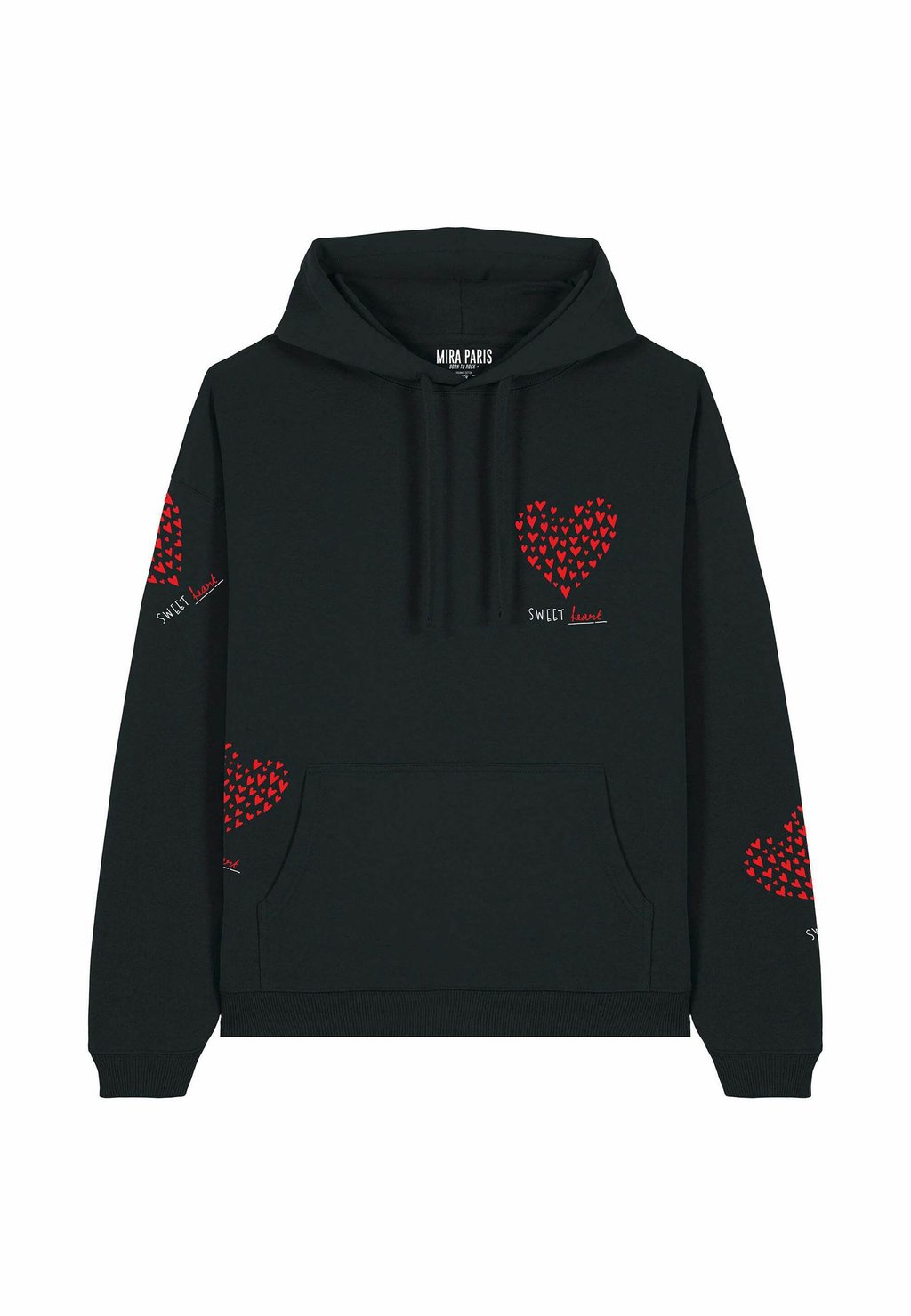 

Толстовка TOO SWEET PRINT HEAVYWEIGHT - Hoodie Mira Paris, черный
