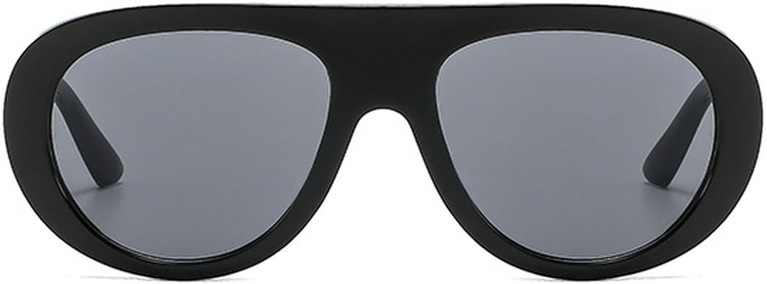 

Ретро-солнцезащитные очки-пилот большого размера для женщин, круглые солнцезащитные очки, модные трендовые очки с защитой от УФ-излучения UV400 для мужчин, солнцезащитные очки с леопардовым принтом зеленого цвета mincl, C2