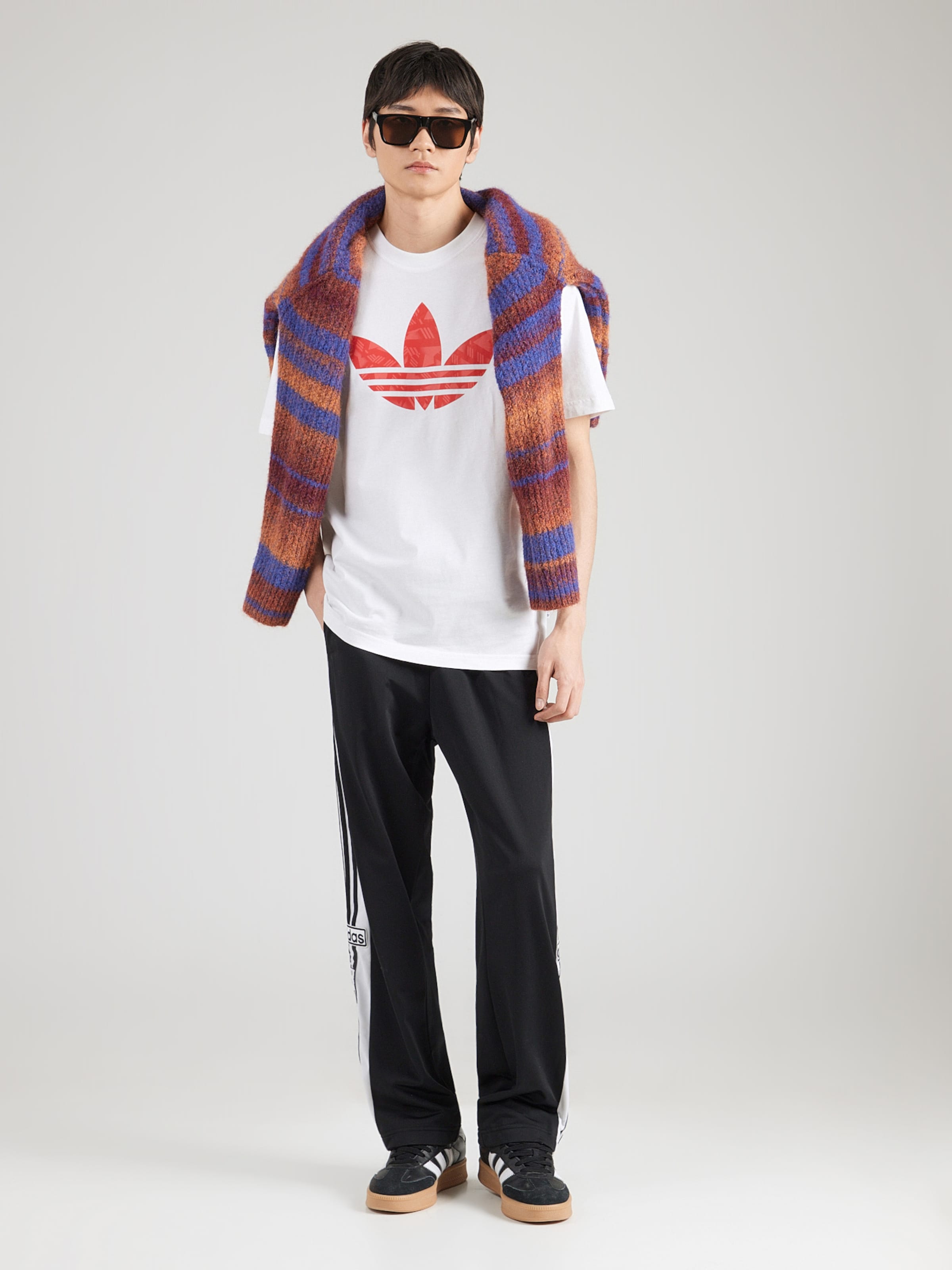 Adidas Originals Футболка в белом цвете — фото 4