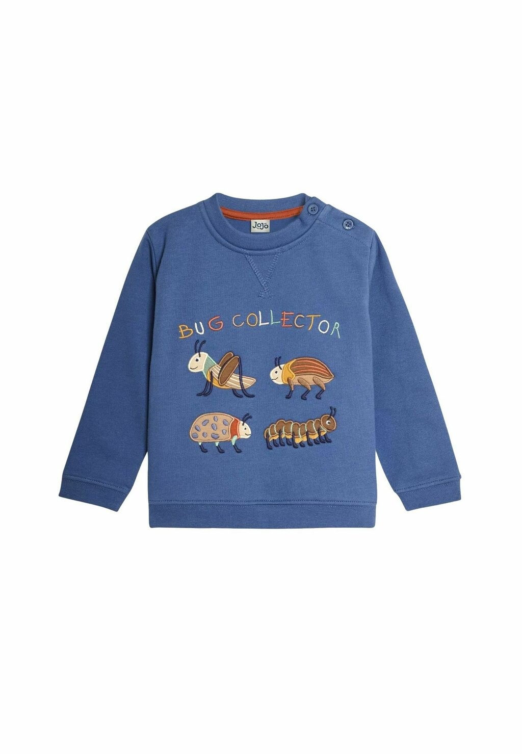 

Толстовка BUG APPLIQUE REGULAR FIT JoJo Maman Bébé, синий