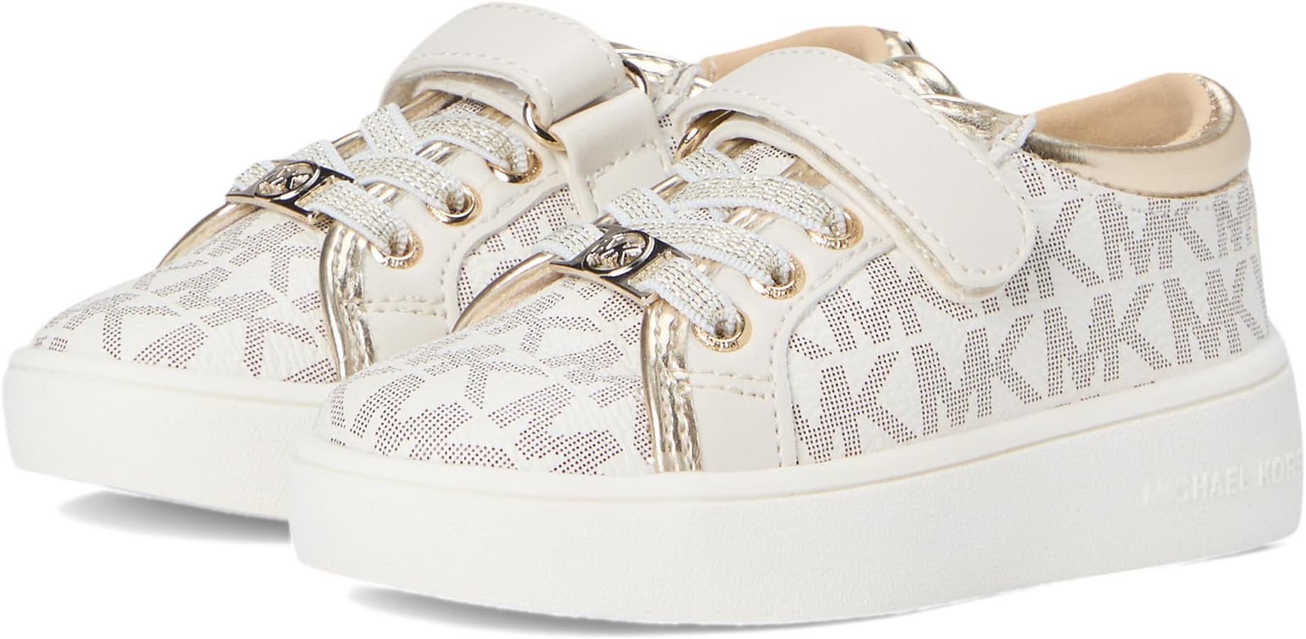 

Кроссовки MICHAEL Michael Kors Kids Jem Ralley Ps, Vanilla/Pale Gold