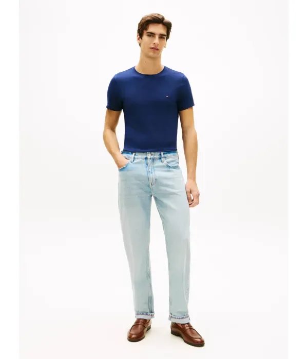Футболка slim fit Tommy Hilfiger, темно-синий — фото 2
