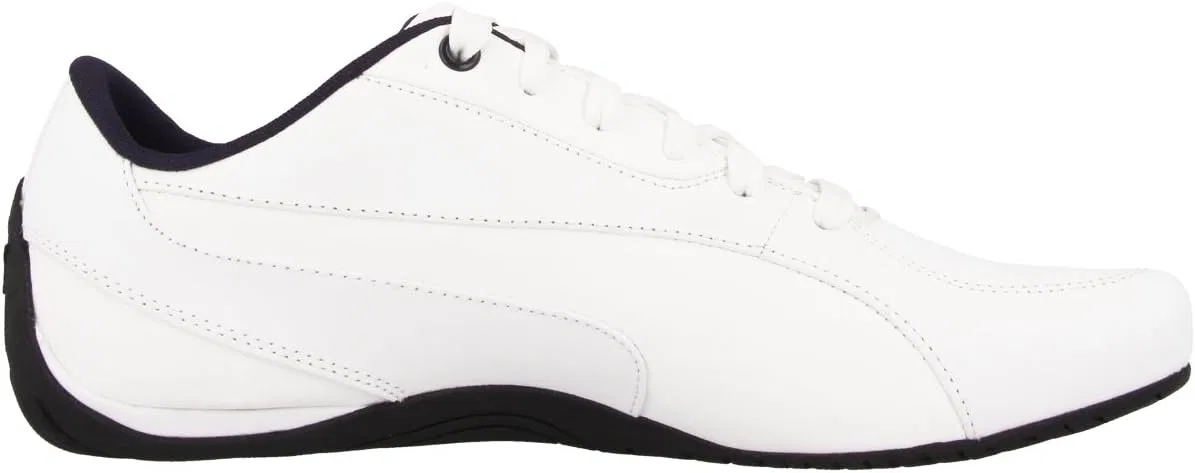 Кроссовки Puma Unisex Drift Cat 5 из кожи, низкие, 2-White, White, Blue Sky — фото 2