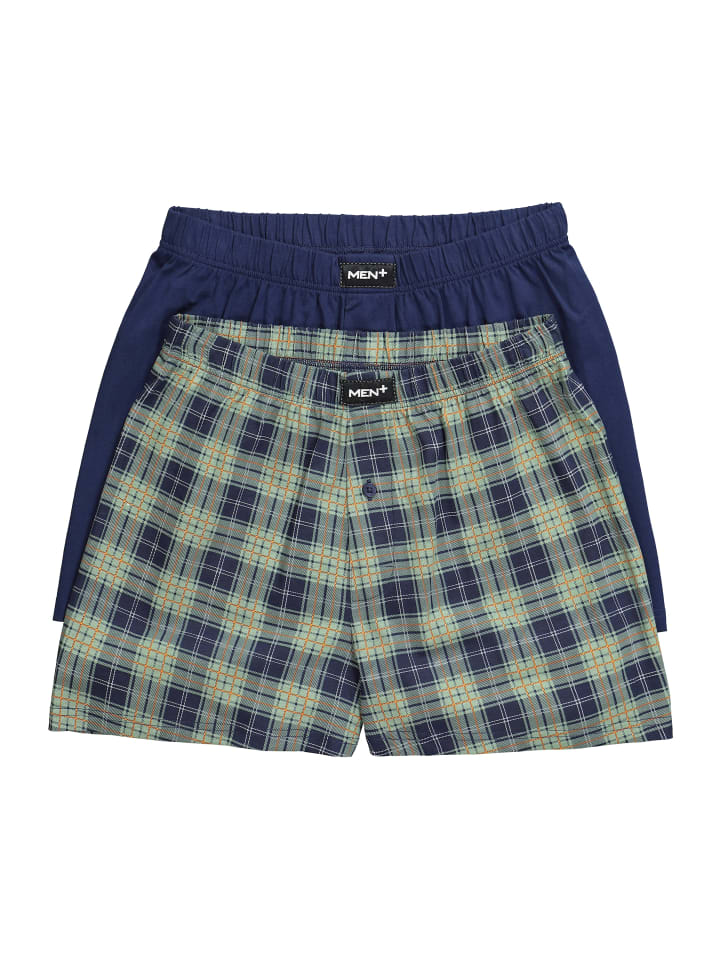 

Men Plus Боксерские шорты темно-синего цвета