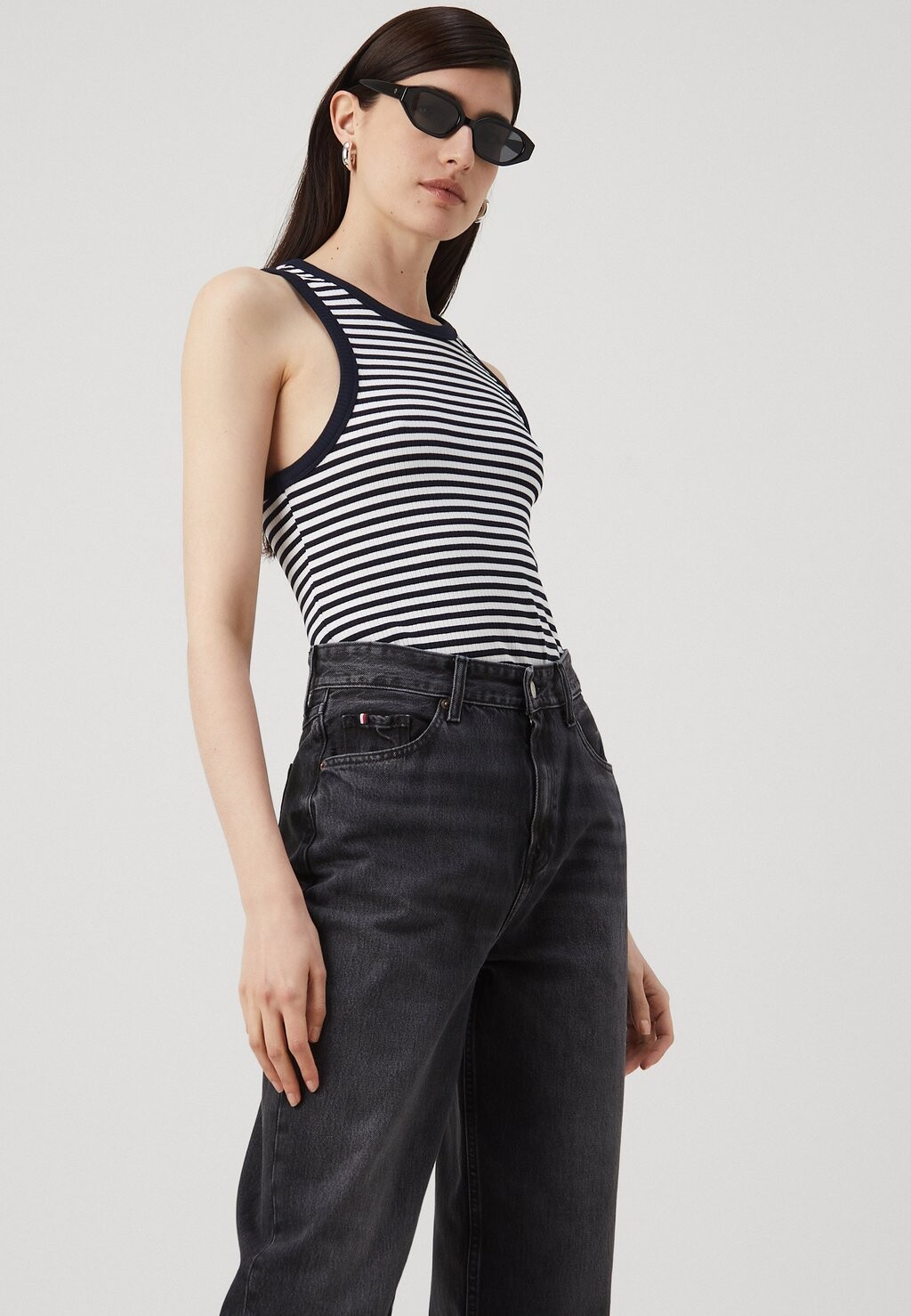 Джинсы свободного кроя STRAIGHT Tommy Hilfiger, цвет Cal — фото 4