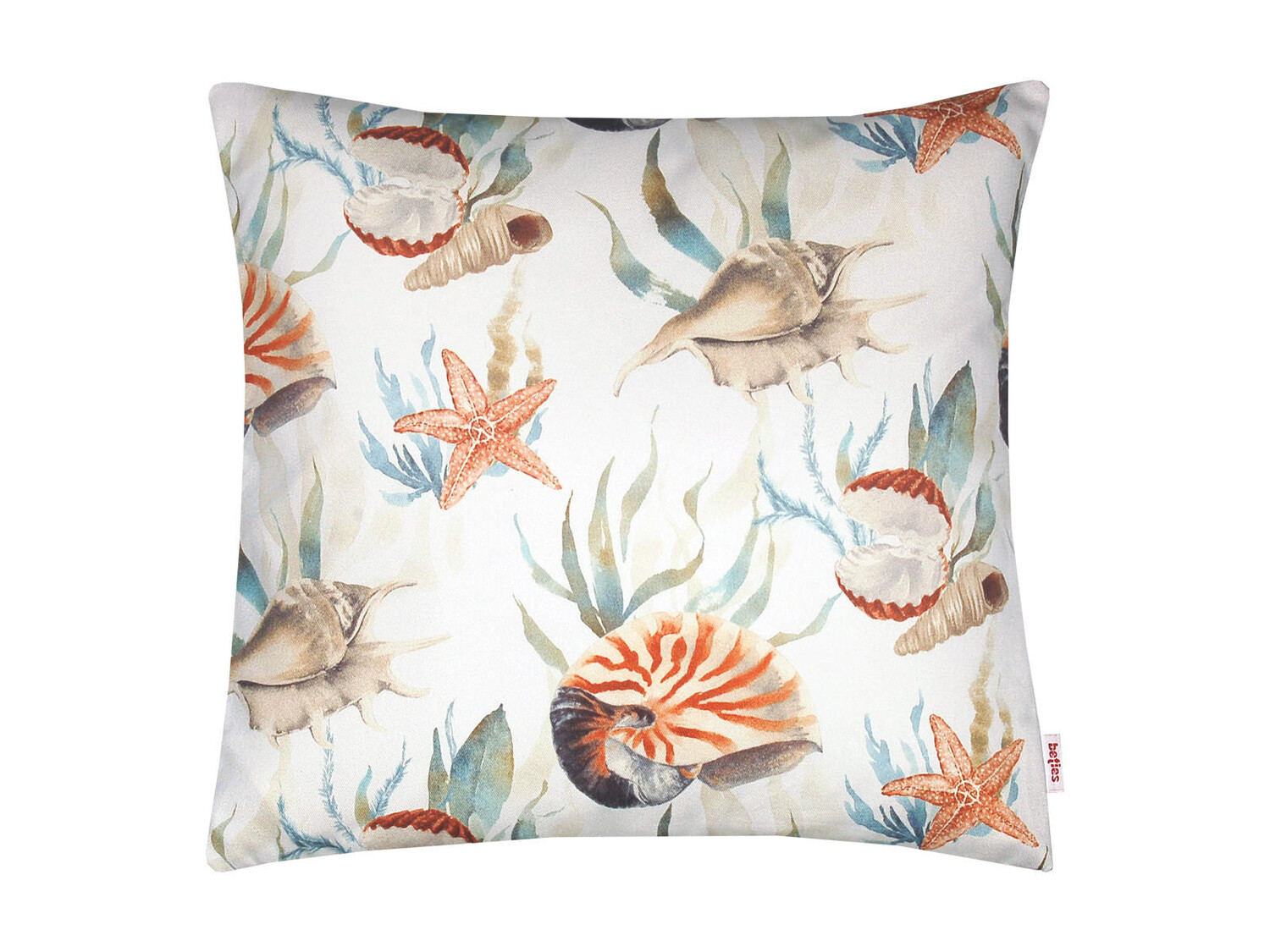 

Чехол на подушку beties Heimtextil, 40x40 см, белый/многоцветный