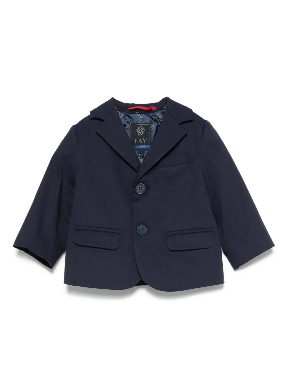 

Габардиновый пиджак Fay Kids, синий
