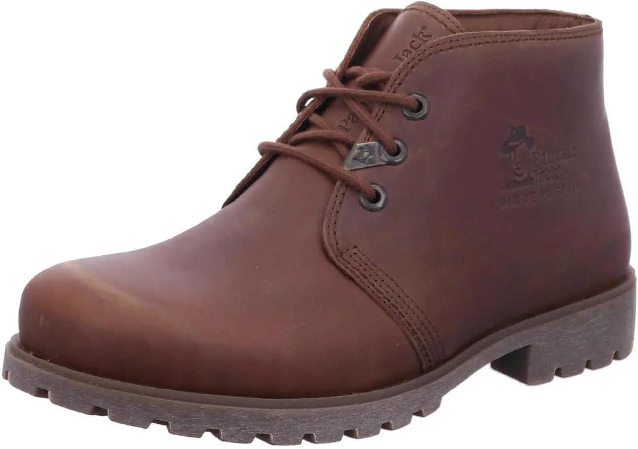 Классические мужские ботинки Panama Jack Bota Panama на низком каблуке, классические, без каблуков, коричневый