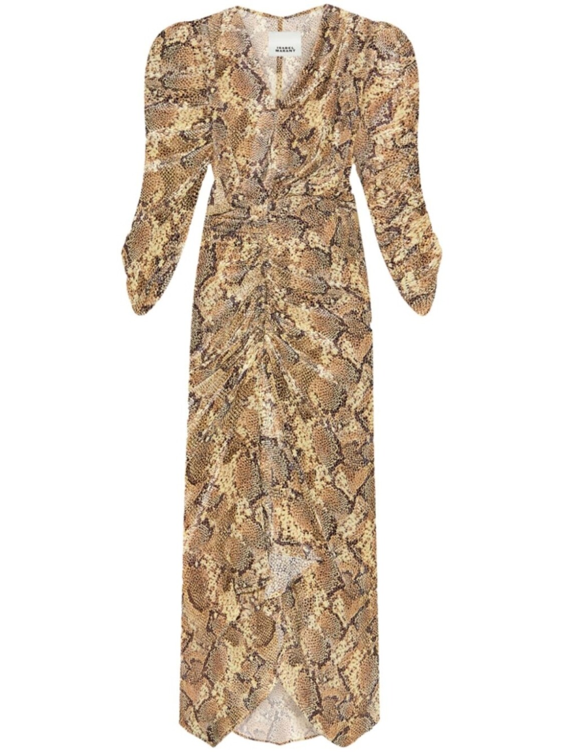 

Платье макси Nemil ISABEL MARANT, коричневый