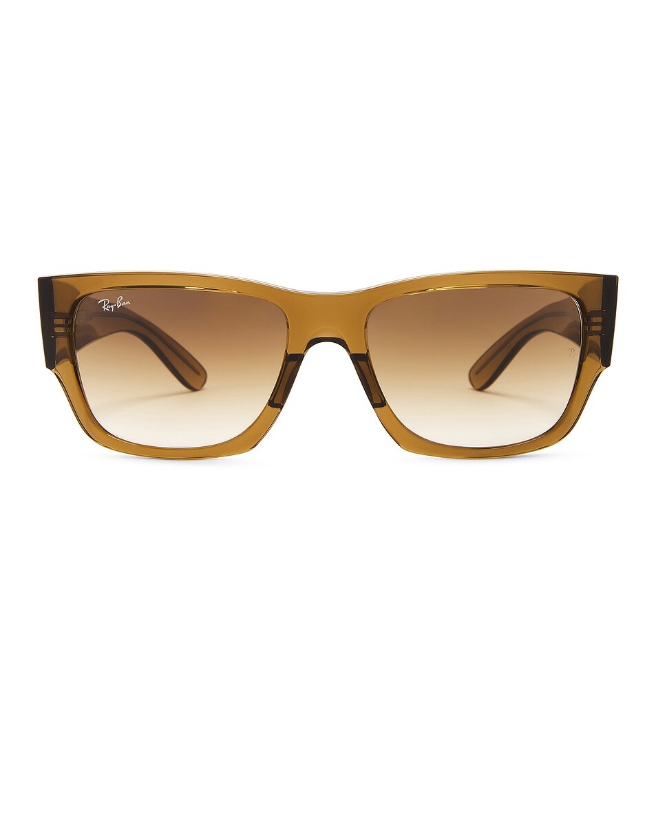 

Солнцезащитные очки Carlos Square Ray-Ban, цвет Transparent Brown