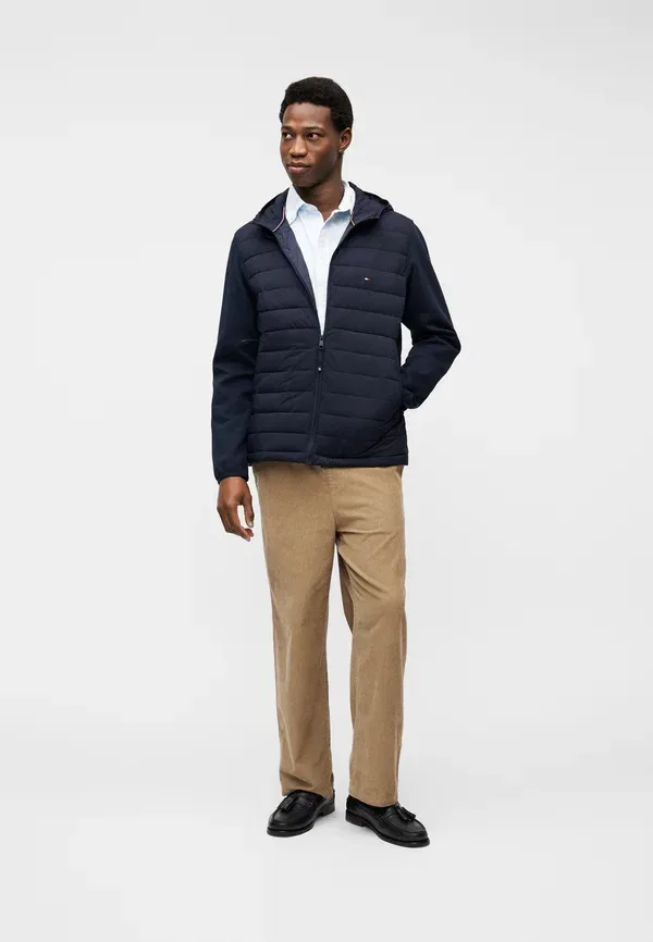 Куртка Tommy Hilfiger Performance mix media jacket light jacket, пустынное небо — фото 2