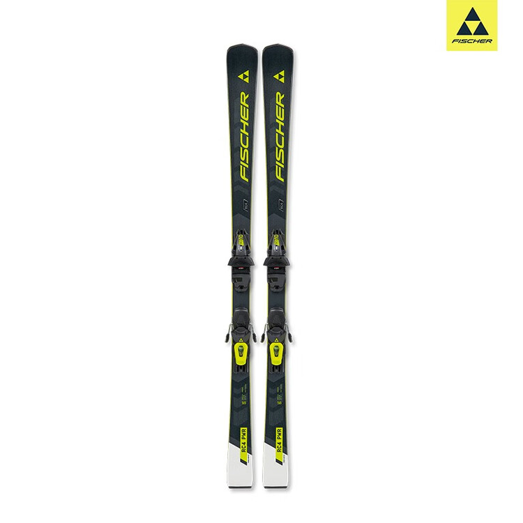 

Fischer Мужские и женские лыжи среднего уровня для двух досок 24|25RC4/CURV POWER, черно-желтые, 160 см