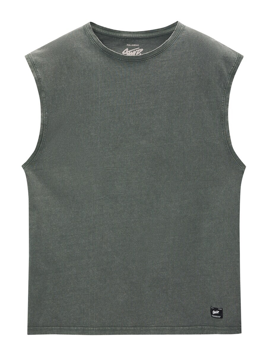 

Футболка Pull&Bear, цвет Fir
