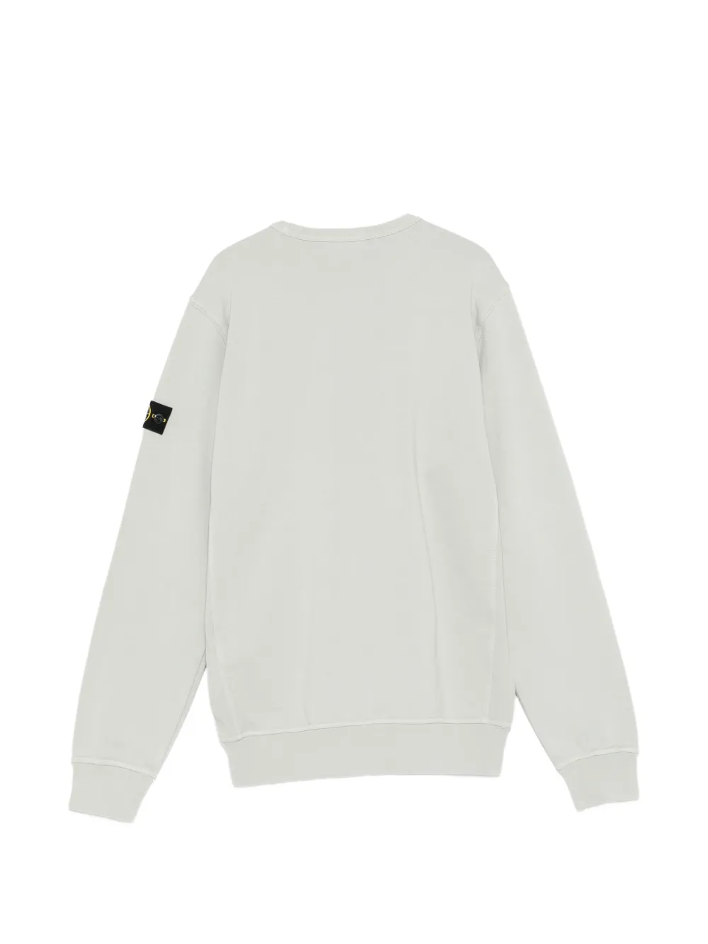 Свитшот с нашивкой-логотипом Stone Island Junior, серый — фото 2