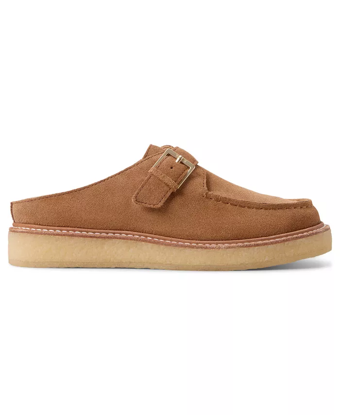 Женские оксфордские мюли Captain's с круглым носком из крепа Sperry, коричневый/бежевый — фото 2