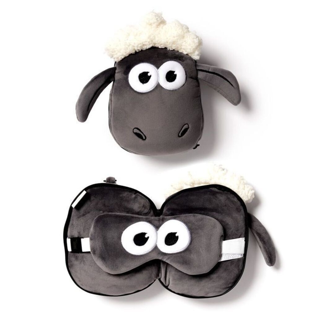 

Дорожная подушка Shaun the Sheep с маской для глаз Puckator