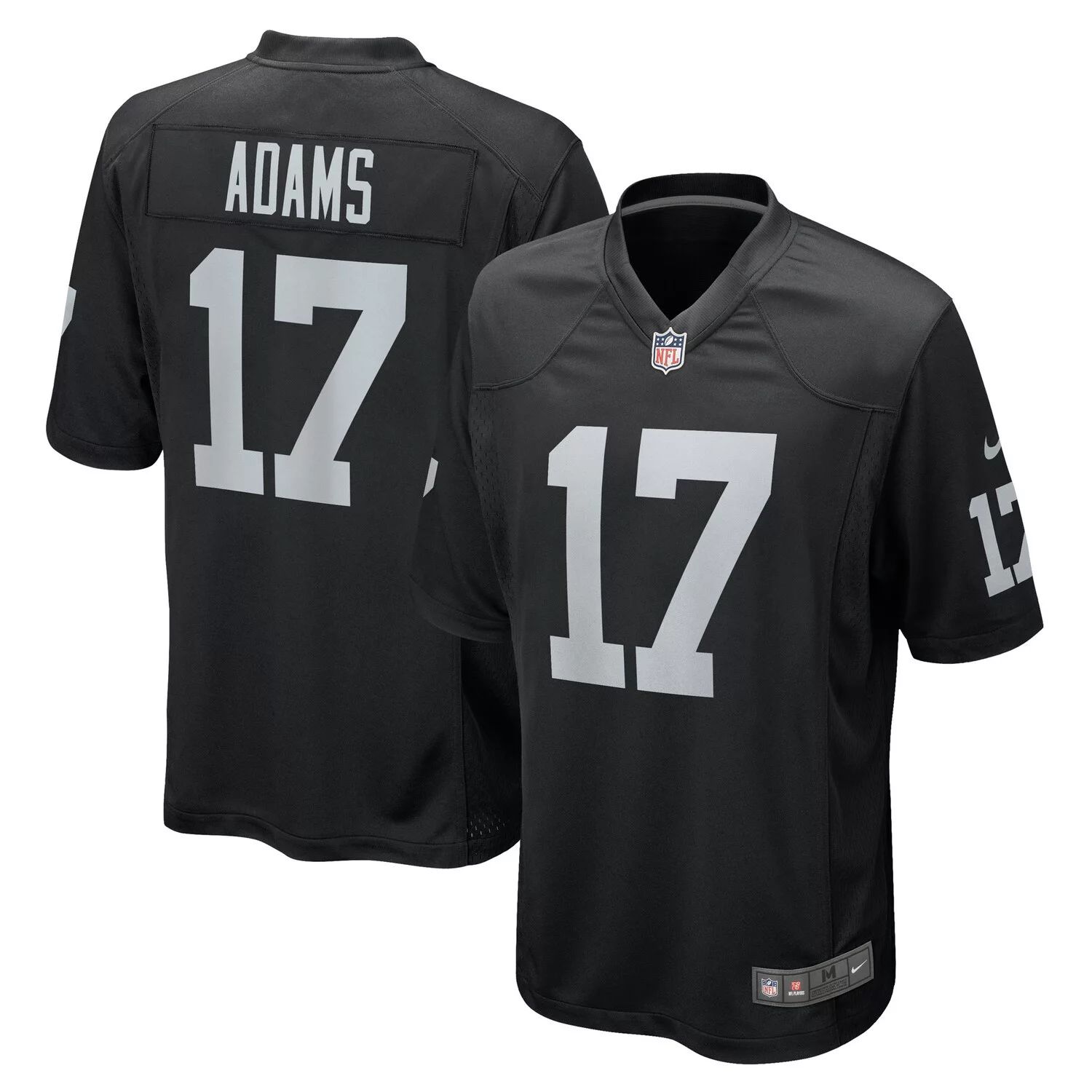 

Мужская черная игровая майка Davante Adams Las Vegas Raiders Nike, Черный, Мужская черная игровая майка Davante Adams Las Vegas Raiders Nike