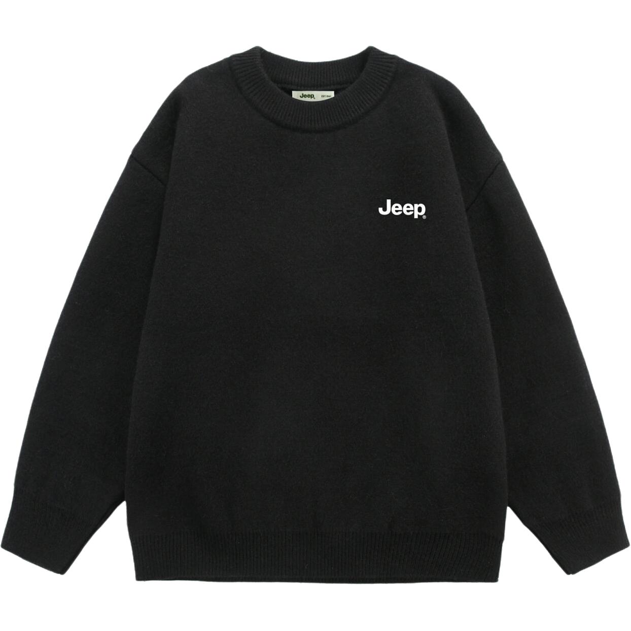

Свитер Leisure Collection Unisex Jeep, черный