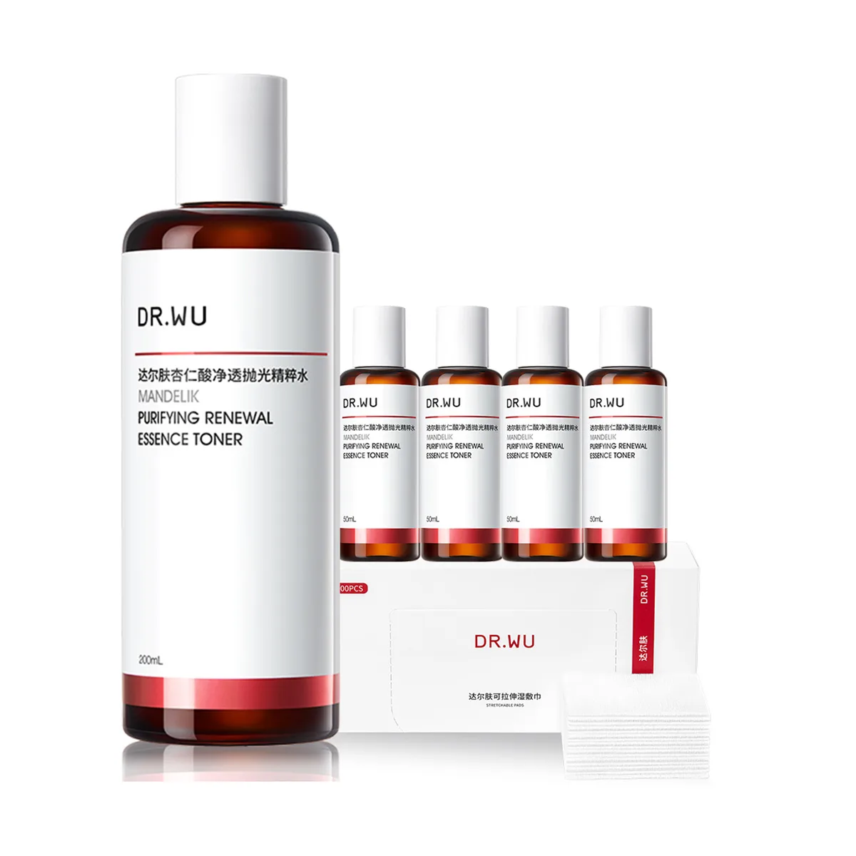 Dr.Wu Тоник-эссенция с очищающей миндальной кислотой, 200ml*2 — фото 2