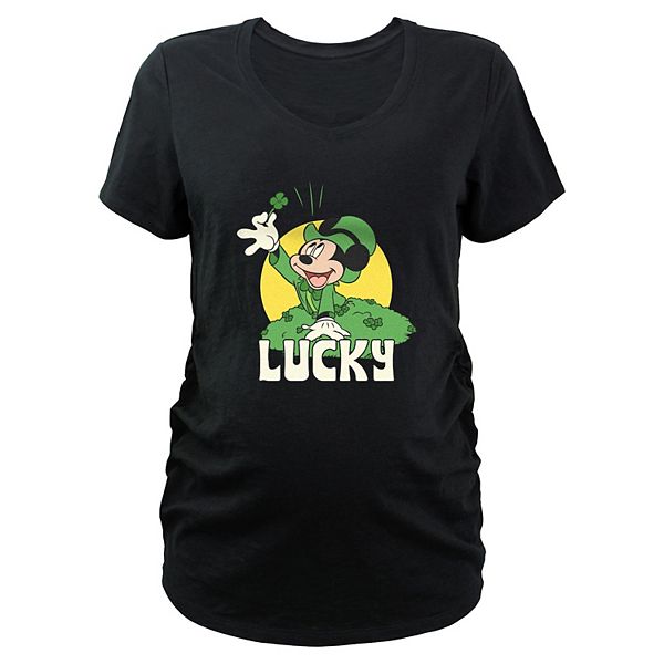 

Футболка для беременных Mickey Mouse Lucky Shamrock Disney