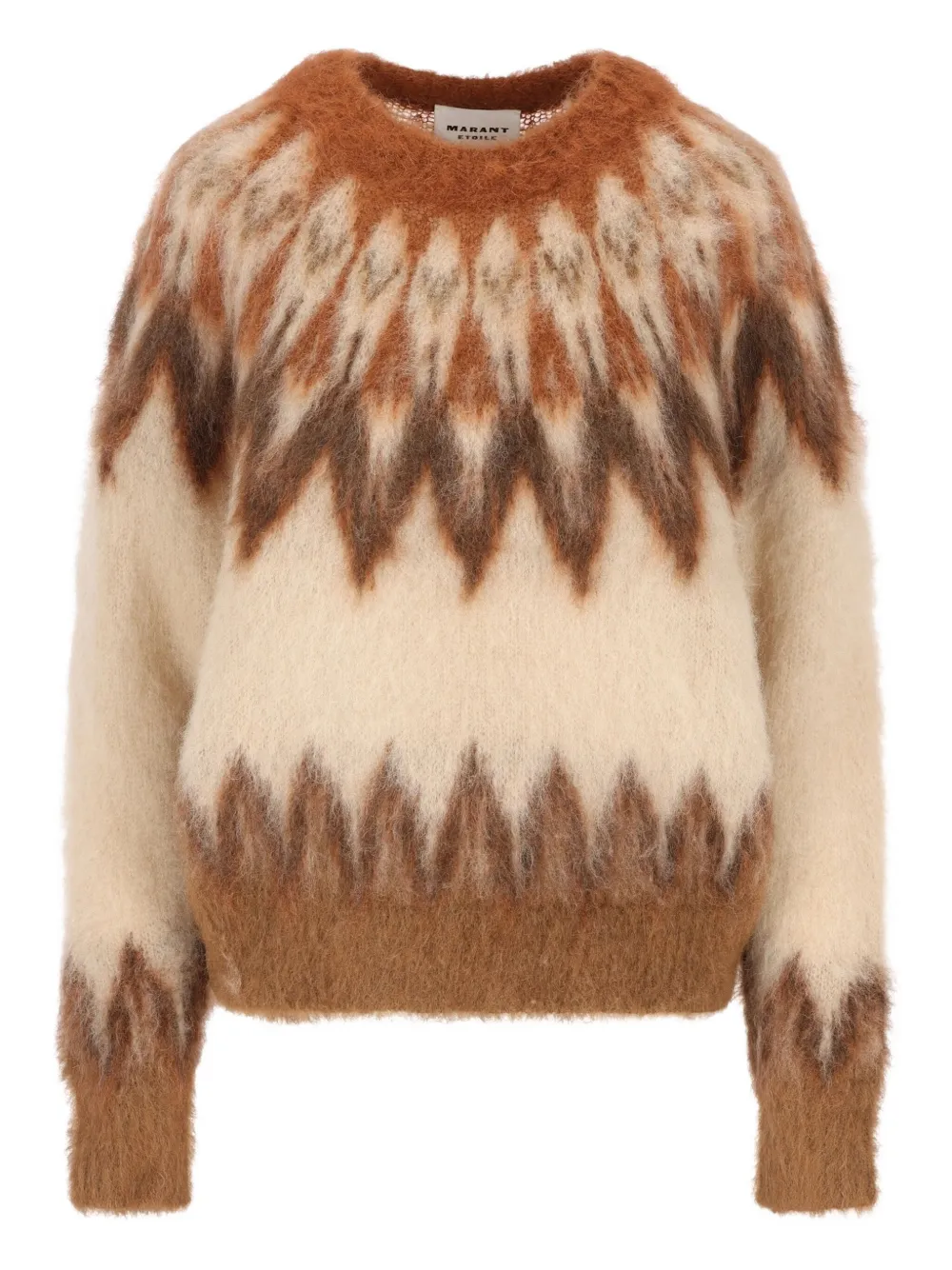 

Свитер в технике Fair Isle Natalia ISABEL MARANT, нейтральный