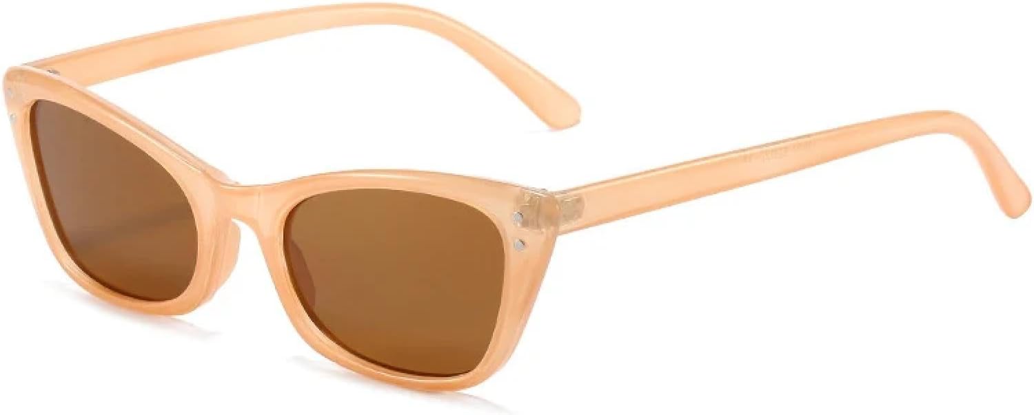 

Солнцезащитные очки с защитой от УФ-излучения UV400 для женщин и мужчин | Маленький кот, прозрачные линзы с градиентом, заклепки | для занятий спортом на открытом воздухе DSVIGF, Tea Tea