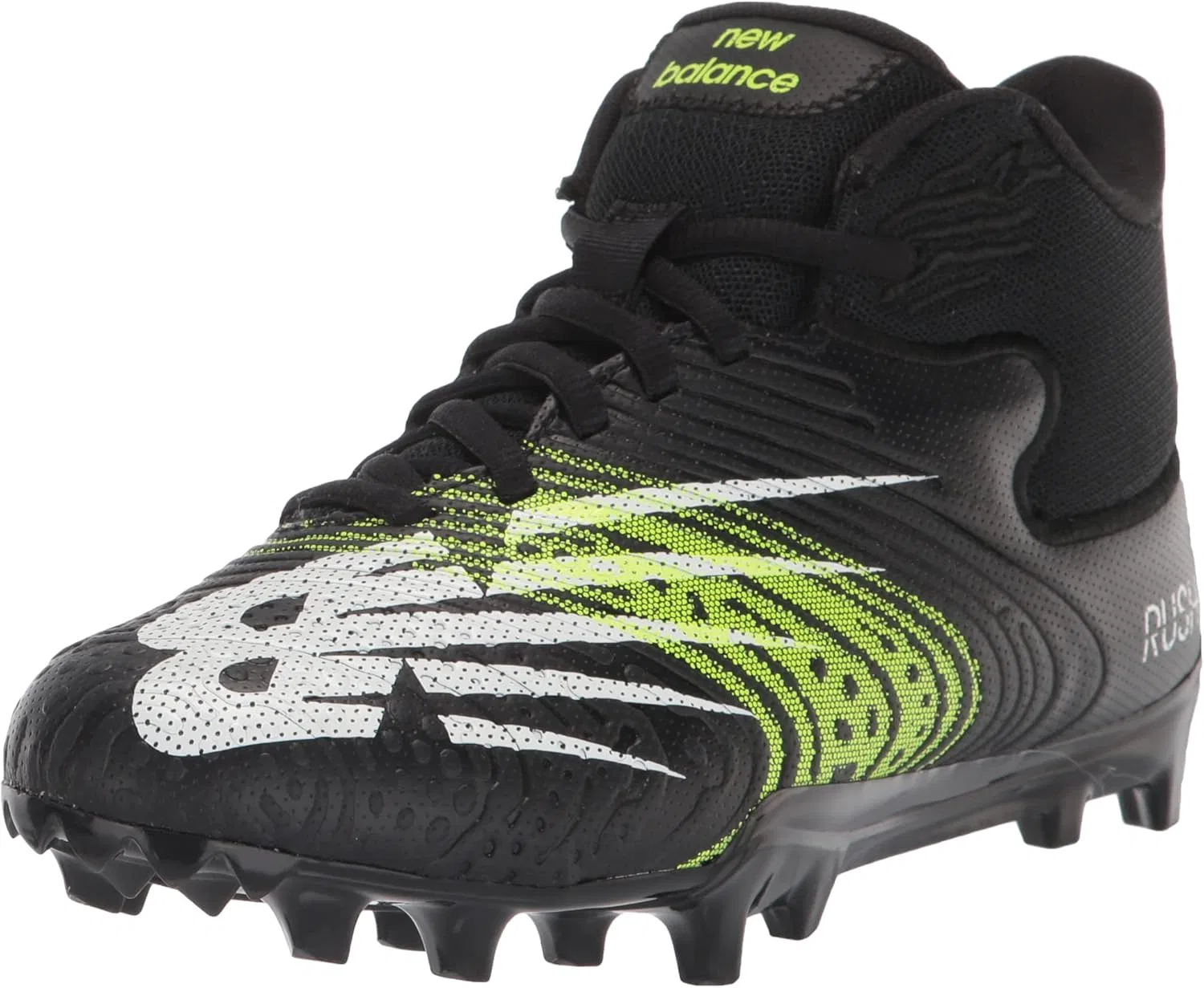 Мужские кроссовки для лакросса New Balance Rush Mid V3 Speed, Black White