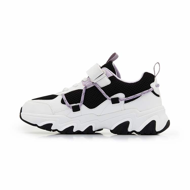 

Champion Kids Кроссовки сетчатые, с липучкой, кошачьи лапки, панда, спортивные, массивные, повседневные, черные/фиолетовые, детские