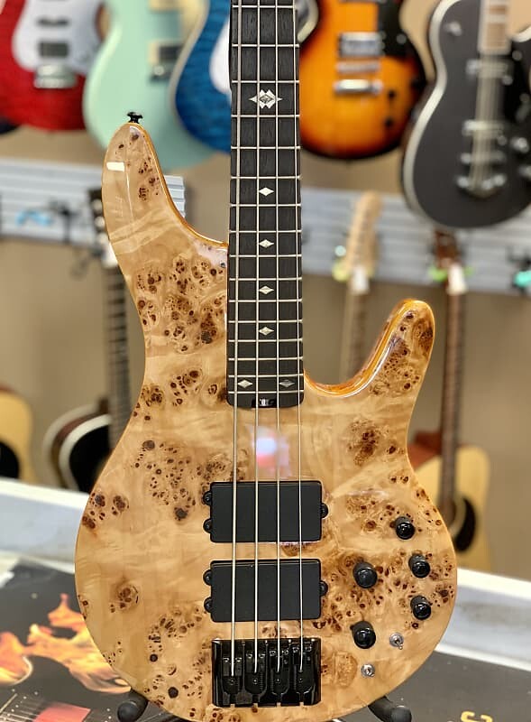 

Басс гитара Michael Kelly Pinnacle 4 Electric Bass Custom Burl