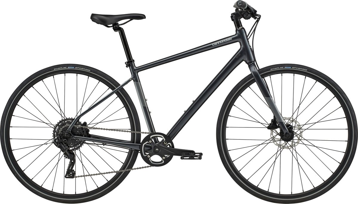 

Гибридный велосипед Cannondale Quick 4, графитовый