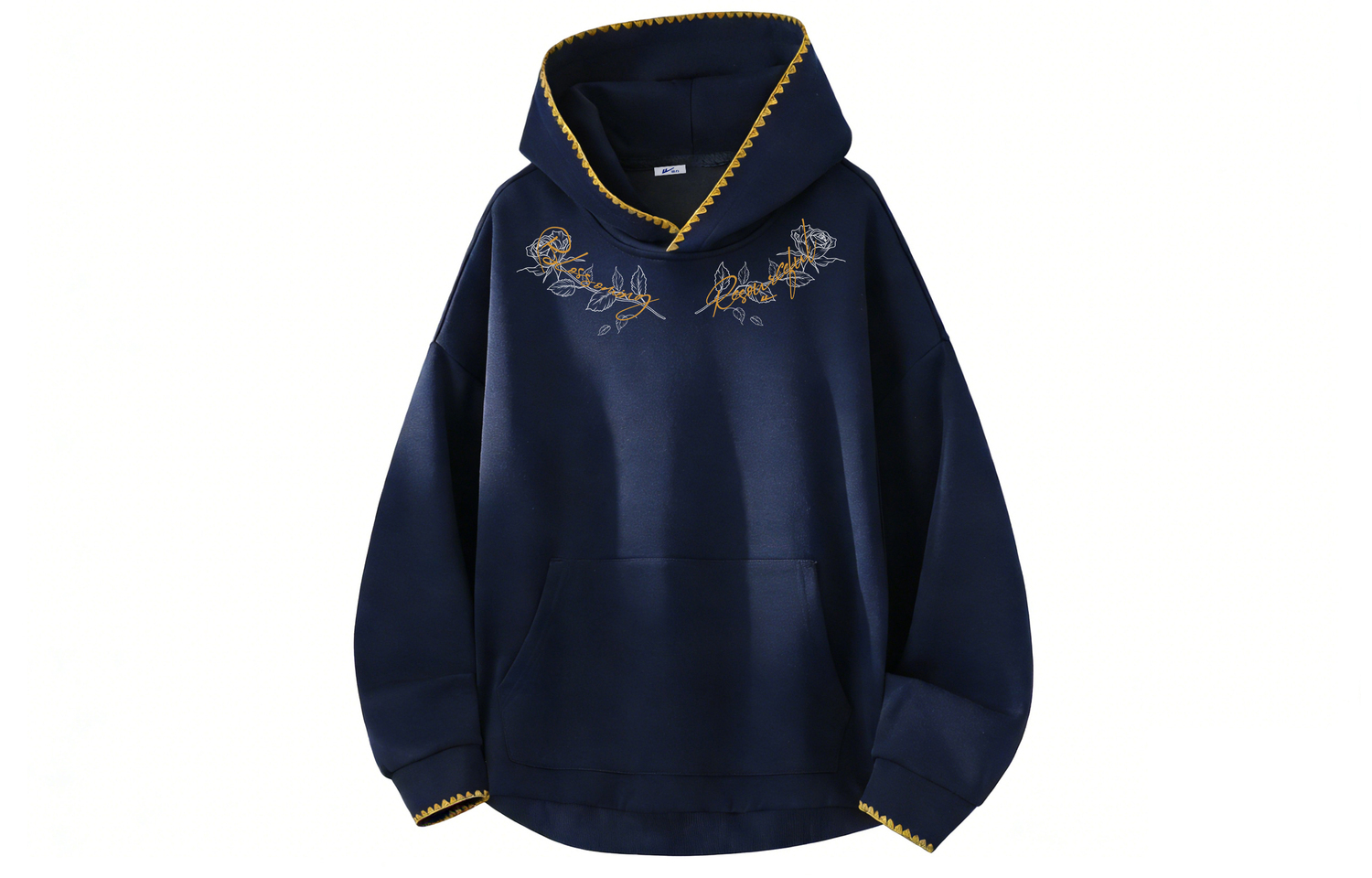 

Толстовка Unisex Hooded Moderate Regular WARRIOR, темно-синий