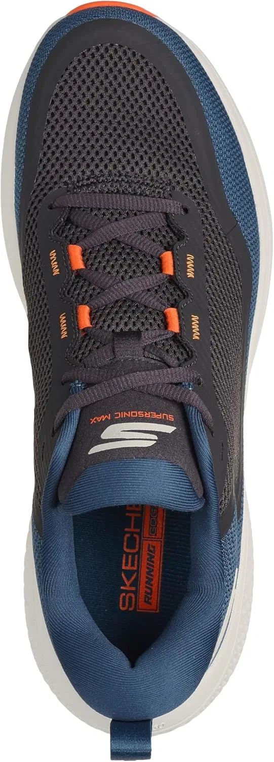 Мужские кроссовки Skechers Go Run Supersonic Max, Blue-Green — фото 2